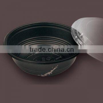 2015 New design disposable large plastic salad bowl