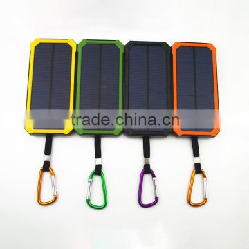 Hot selling waterproof mobile solar power bank 12000mah charger