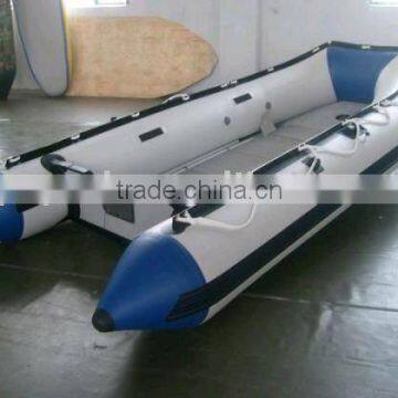 inflatable aluminum floor drifting boat LY-500