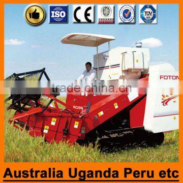 Supply Foton Lovol DC200 Crewler Full-feed Rice Combine Harvester