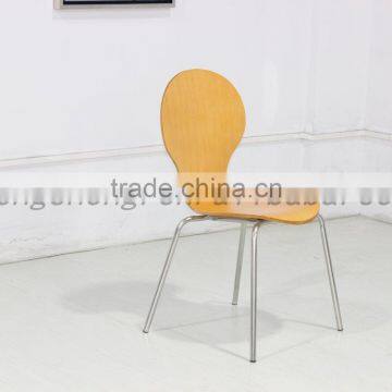 new product modern bent plywood dining chairs BY2910