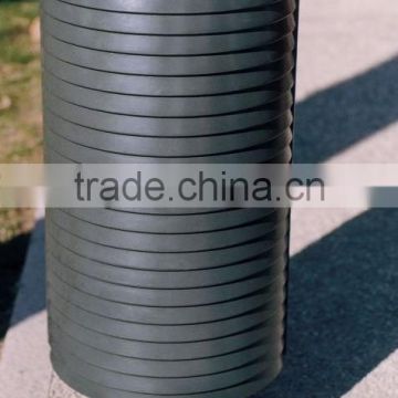 trash can, double barrel metal mesh dustbin, outdoor dustbin