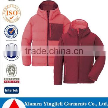 Professional Factory High Quality Custom Kids Down Jacket For Winters