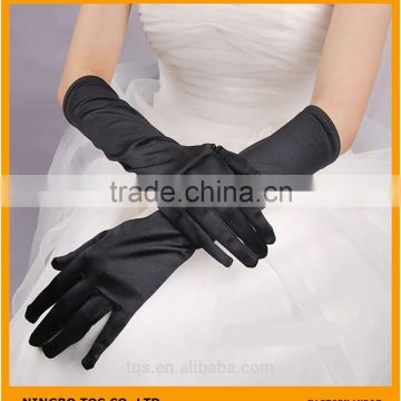 Hot Wholesale Black Wedding Dress Gloves For Bridal