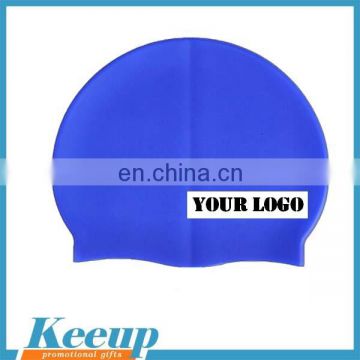 whosale color customized swimming cap logo printed with your branding