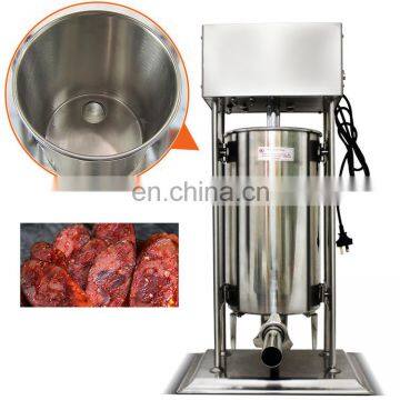 High efficiency 5L electric 304 stainless steel sausage filling machine