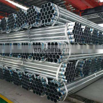 Agricultural greenhouse building GI pipe price per piece round hollow section pre galvanized tubo