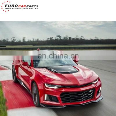 PP material Chvrl  Cam ZL1 front bumper fit for 2017year to cam- ZL1 style body kits for ZL1 body kits