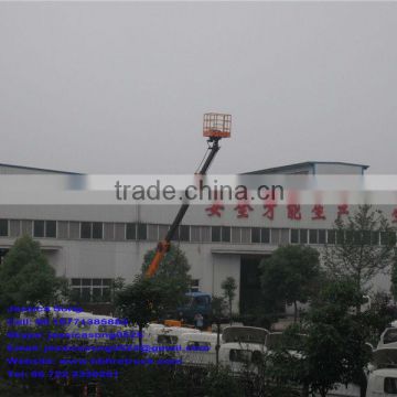 20m Dongfeng Telescoic Boom Hydraulic Aerial Cage