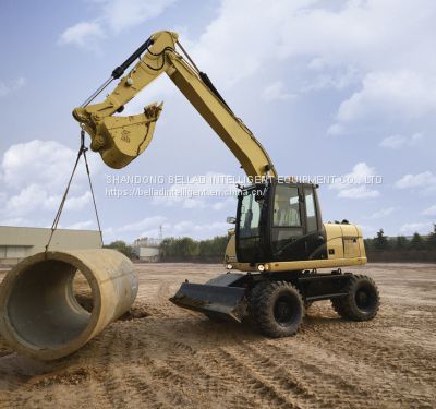hydraulic  excavator mining crawler excavators with brake hammer digger machine price