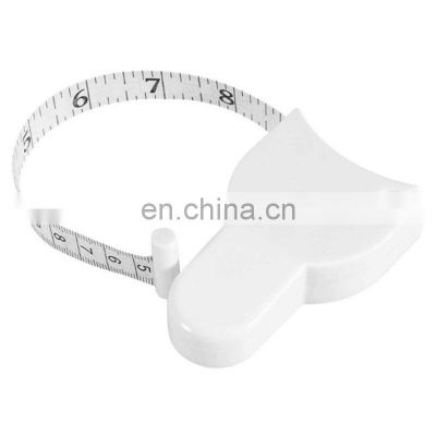 White 60 Inch 1.5M Retractable Ruler Tape Measure Sewing Cloth Dieting Tailor Plastic Fitness Accurate Body Measuring Tape
