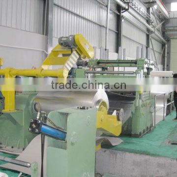 Iron coil shearing line
