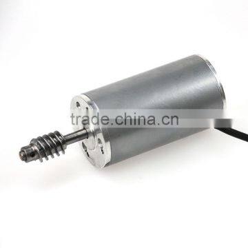 high quality open door dc motor working