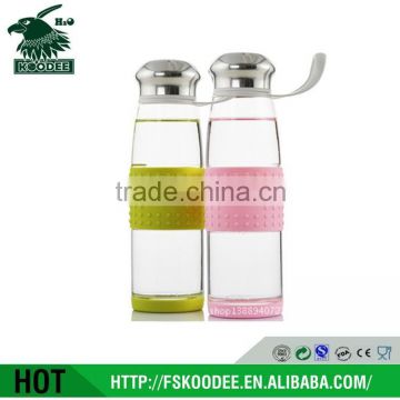 Portable Vitality of Sports Glass Water Bottle