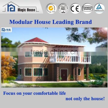 Cheap Modular light steel villa,steel frame villa, prefab house