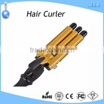Fast heat-up automatic hair curler