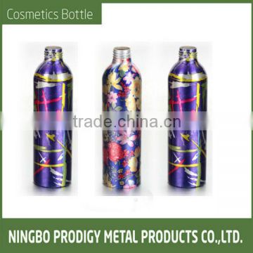 S-300ml Cosmetics Flower Aluminum Bottles