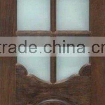 Luxury Chinese Design Glass Doors Wooden DJ-S517