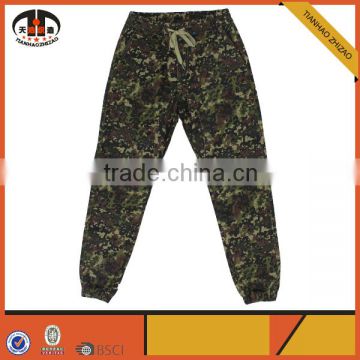 Best Selling Camouflage Elastic Waist Mens Army Military Trousers Pants