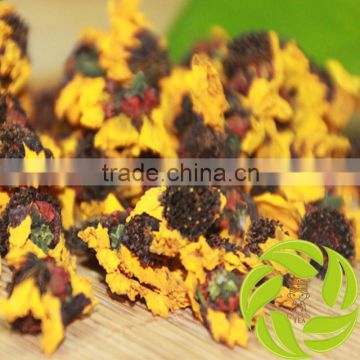 Organic wild herbal tea Chinese natural adjust high blood fat tea high mountain flower buds Kunlun chrysanthemum dried flower