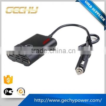 HYM-100 100w dc12v/24v to ac 115v/230v car power inverter with battery charger                        
                                                Quality Choice
