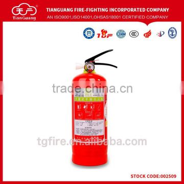 2015 Best sale hing pressure powder or co2 fire extinguisher