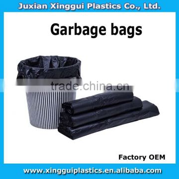 customize plastic t-shirt garbage bags/garbage/trash collection