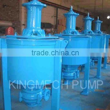 Industrial MIneral vertical Foam Pump froth duty slurry pump used in mining