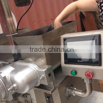 KH food machinery, computer controlled automatic mooncake filling machine