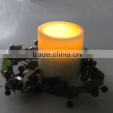 HOT SALE Flameless ivory wax Led Candle
