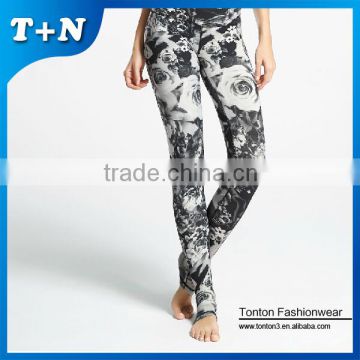 New pattern dry fit kyodan yoga seamless fancy compression pants