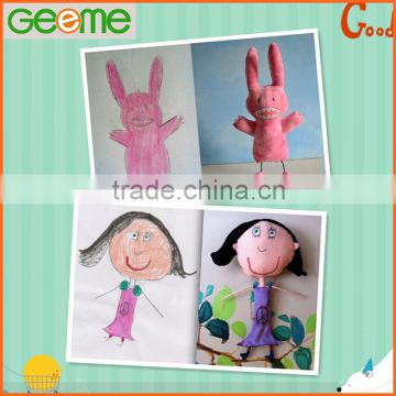 Turn Child's Drawing into Personalized Doll Toy