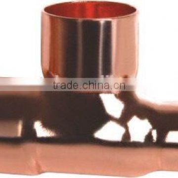 Copper fitting copper 3 way Tee reducer tee
