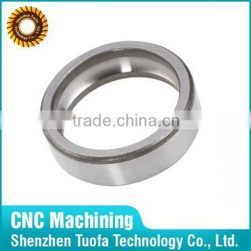 Custom made high quality cnc turning titanium alloy ring in China