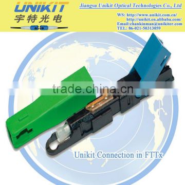 SC APC Type Fiber Optic Fast Connector ~UNIKIT ESC250P-APC Optical Equipment
