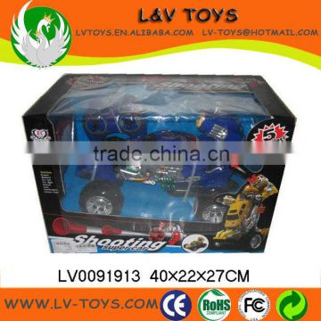 7CH rc car toys can shooting