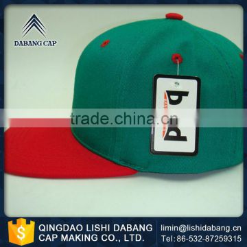 Professionally cap manufacturer unisex black custom embroidered flat caps