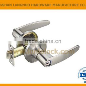 New design zinc alloy heavy duty handle tubular cylinder door lever lock set