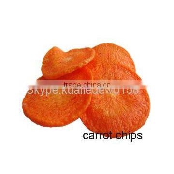 Low Temperature Vacuum Fried Carrot Snacks--VF Snacks