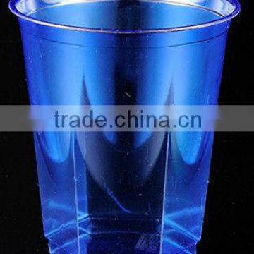 C087890-S 8oz(250ml) KPS disposable square bottom round mouth new plastic hexagonal cup