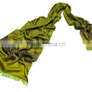 Factory Direct No MOQ Double Layer Silk Scarves Wholesaler in China