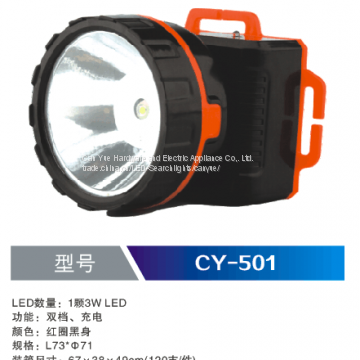 Lead-acid Battery Double Switch Charged LED Headlight CY-501