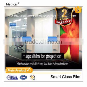 Advanced Technology Glass Curtain Wall Projection Screen Smart Film