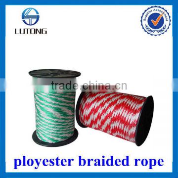 braided polyester rope with high tensile strength