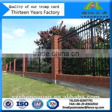 Garden cheap decorative wire fence wrought iron fence panels for sale