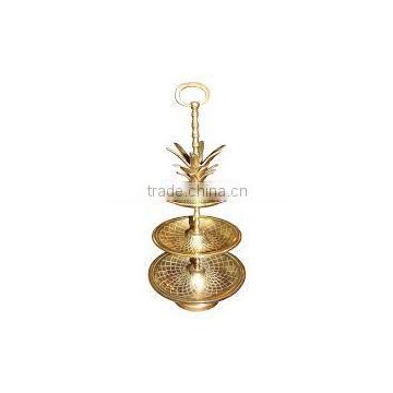 Brass Pineapple Pastry Stand to Display Your Pastry
