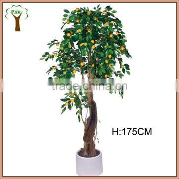 artificial tangerine tree with fruits sale