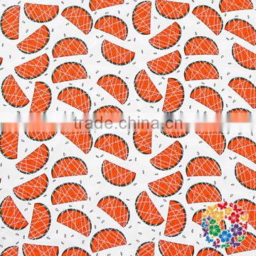 Wholesale OEM Service Print Stretchy Brushed Polyester Fabric