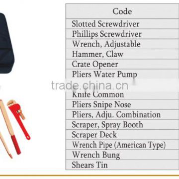 Non Sparking Tools kit (16 pcs tools kit)