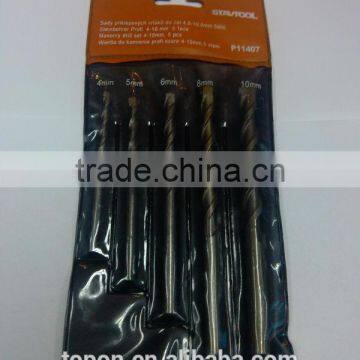 5pcs masonry drill bits a set